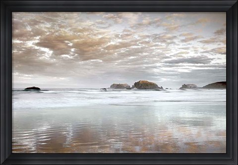 Framed Sunrise Reflections Print