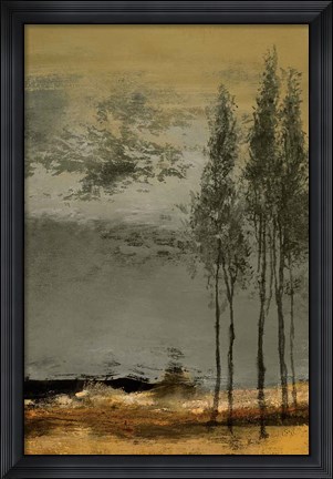 Framed Peupliers Print