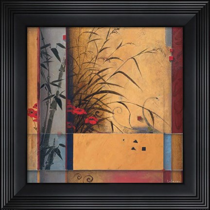 Framed Bamboo Division Print
