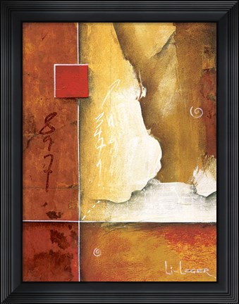 Framed Pompeii Patterns Print
