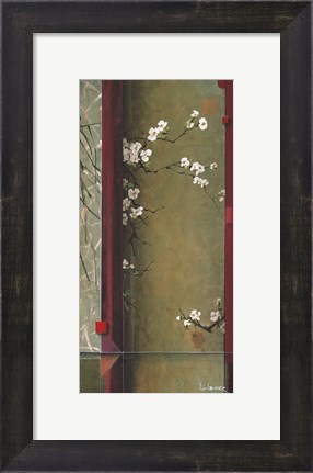 Framed Blossom Tapestry I Print