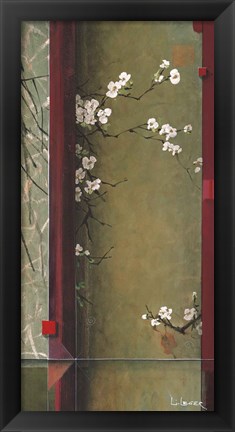 Framed Blossom Tapestry I Print