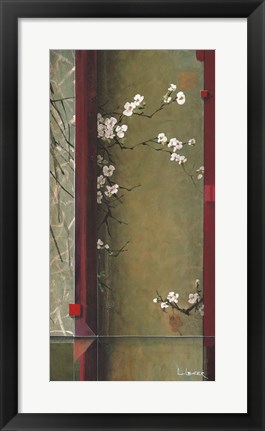 Framed Blossom Tapestry I Print