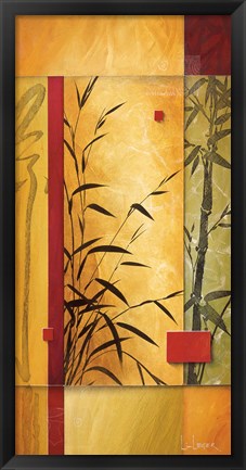 Framed Garden Dance II Print
