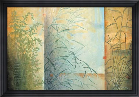 Framed Ferns &amp; Grasses Print