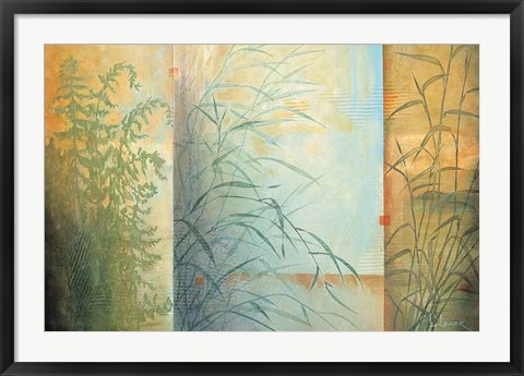 Framed Ferns &amp; Grasses Print