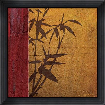 Framed Modern Bamboo I Print