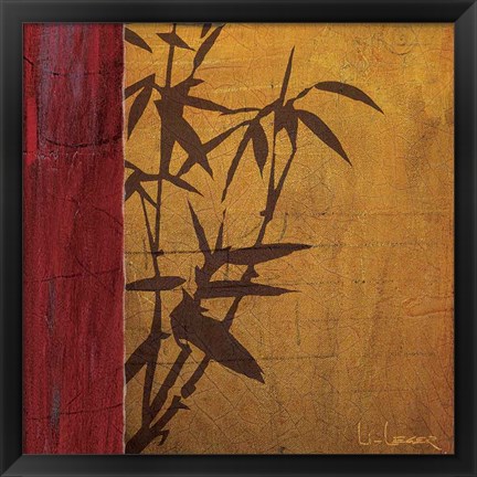 Framed Modern Bamboo I Print