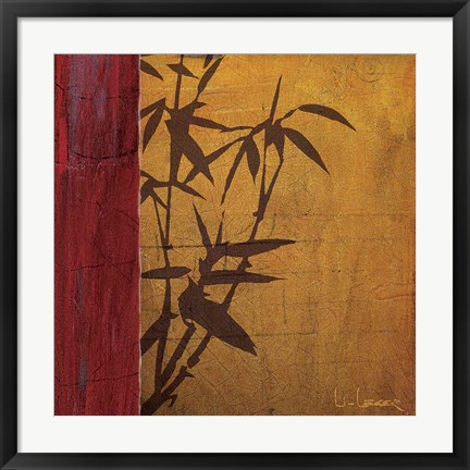 Framed Modern Bamboo I Print