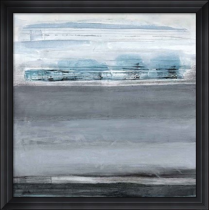 Framed Snowy Tracks Print