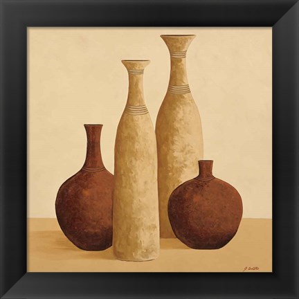 Framed Simplistic II Print