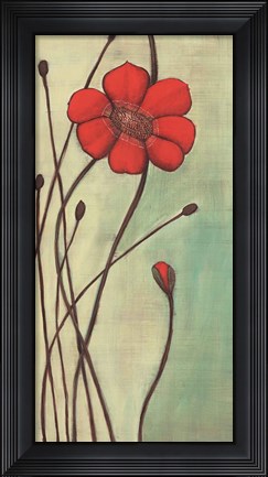 Framed Eclat Rouge Print