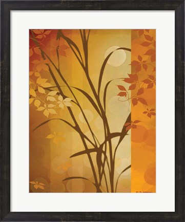 Framed Autumn Sunset I Print