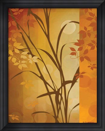 Framed Autumn Sunset I Print