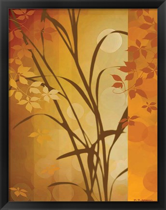 Framed Autumn Sunset I Print