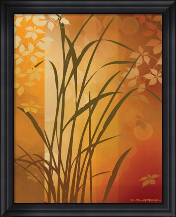 Framed Autumn Sunset II Print