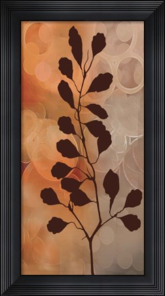 Framed Flora I Print