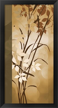 Framed Golden Heights II Print