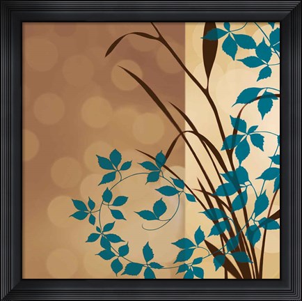 Framed Sunset Blueprint II Print