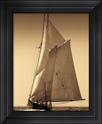 Framed Under Sail I Print