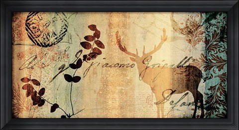 Framed Letter II Print