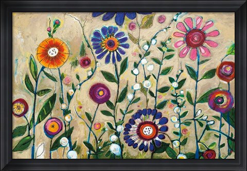 Framed Garden Party Print