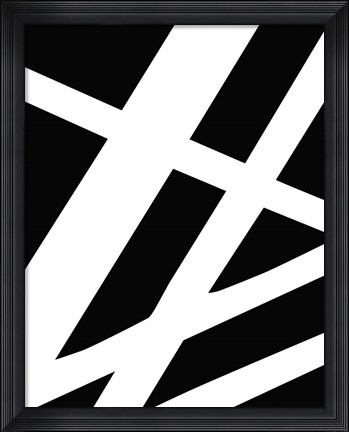 Framed Lines I Print