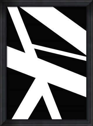 Framed Lines II Print