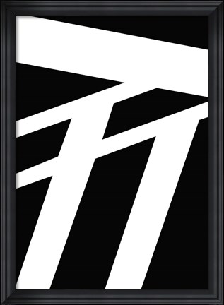 Framed Lines III Print