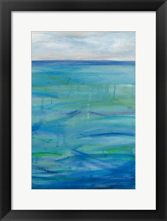 Framed Deep Blue III Print