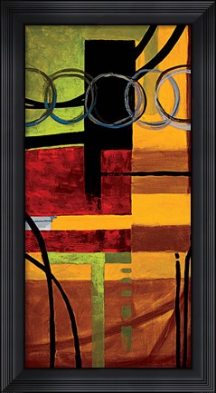 Framed Homespun Print
