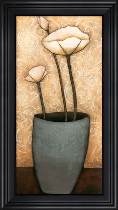 Framed Mon Jardine I Print