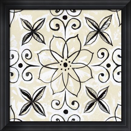 Framed Imaginary Rose Print