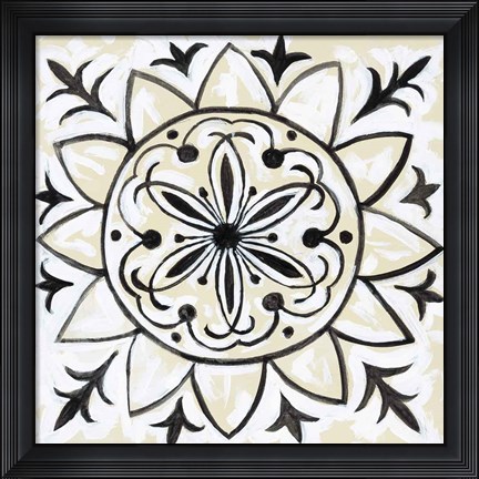 Framed Imaginary Sunflower Print