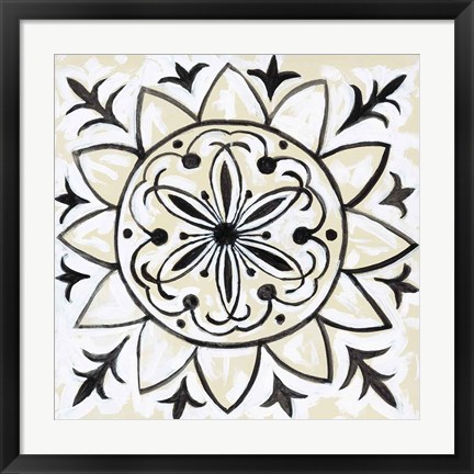 Framed Imaginary Sunflower Print