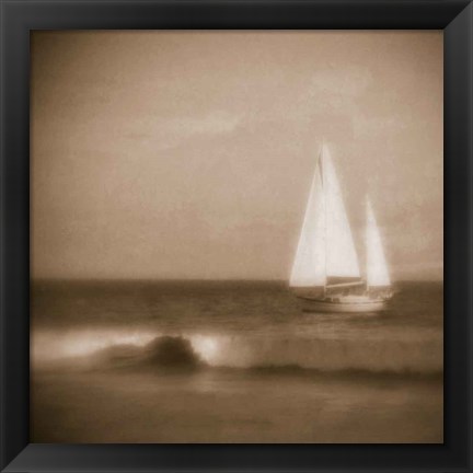 Framed Fair Winds I Print