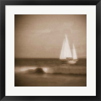 Framed Fair Winds I Print