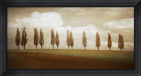 Framed Before the Valley Print