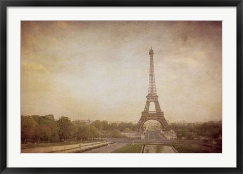 Framed Tour de Eiffel Print