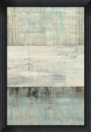Framed Of Fog And Snow Print