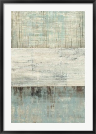 Framed Of Fog And Snow Print