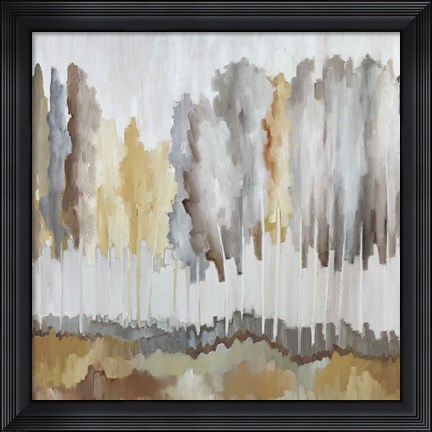 Framed Edge Of The Field Print