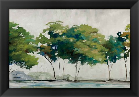 Framed Late Summer Trees Print