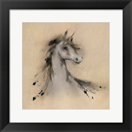 Framed Horse Play I Print