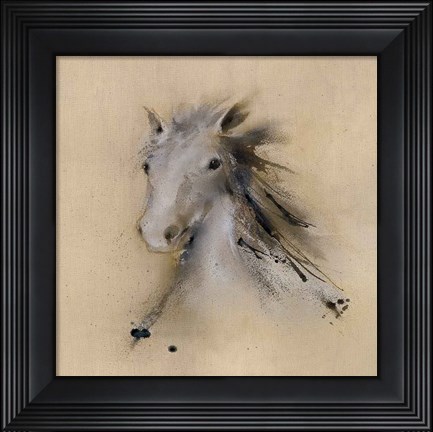 Framed Horse Play II Print