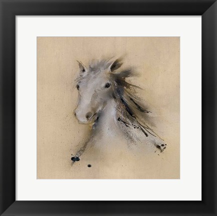 Framed Horse Play II Print