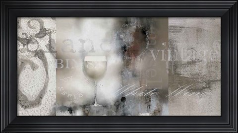 Framed Cellar Wine I Print