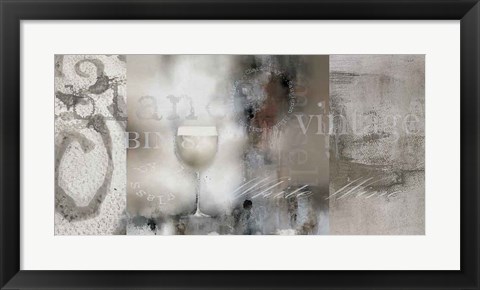 Framed Cellar Wine I Print