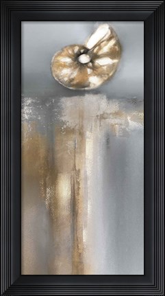 Framed Silver and Gold Treasures II Print