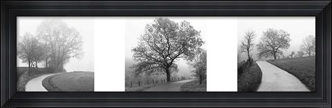 Framed Foggy Afternoon Print